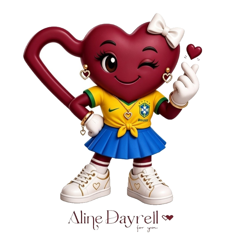 Lina, mascote da Aline Dayrell For You